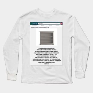 Morgan's Bookshelf Long Sleeve T-Shirt